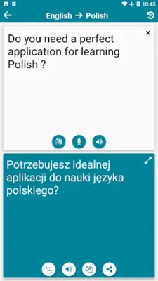 Polish - English android App screenshot 5